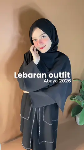 Rekomendasi abaya super simpel elegan🖤 #dress #dresslebaran #ootdhijabstyle #outfitideas #fypシ゚ #fypage 