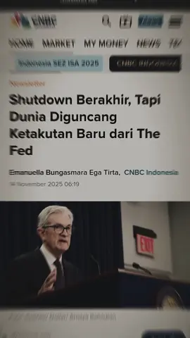 Pasar keuangan Tanah Air kompak lesu pada perdagangan kemarin. Bursa saham dan nilai tukar rupiah melemah meski shutdown di Amerika Serikat (AS) berakhir. Pasar keuangan Indonesia diperkirakan masih volatile hari ini. Selengkapnya mengenai proyeksi sentimen hari ini bisa dibaca di halaman 3 artikel ini. Indeks Harga Saham Gabungan (IHSG) kehilangan tenaga pada akhir perdagangan  Kamis (13/11/2025). Indeks ditutup di level 8.372, turun 0,2%. Sebanyak 314 saham berada di zona hijau. Saham yang mengalami koreksi 345 dan sisanya 154 tidak bergerak.#investor #cnbc #economicnews #trader #foryoupage 