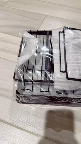 Double layer dish, drying rack 