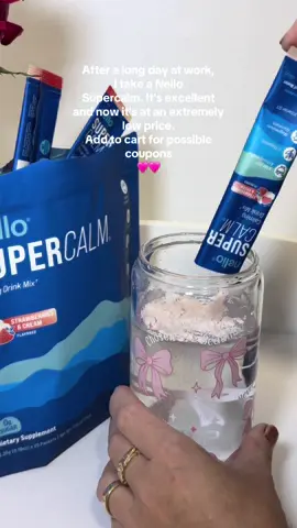 Nello Supercalm strawberries &cream flavored #tiktokshopcybermonday #tiktokshopblackfriday #BFCM #nellosupercalm 