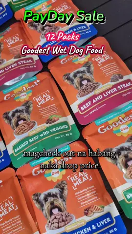check out na habang naka sale 12 Packs Goodest wet dog food #wetdogfood  #dogfood  #goodest  #goodestdogfood  #furbaby 