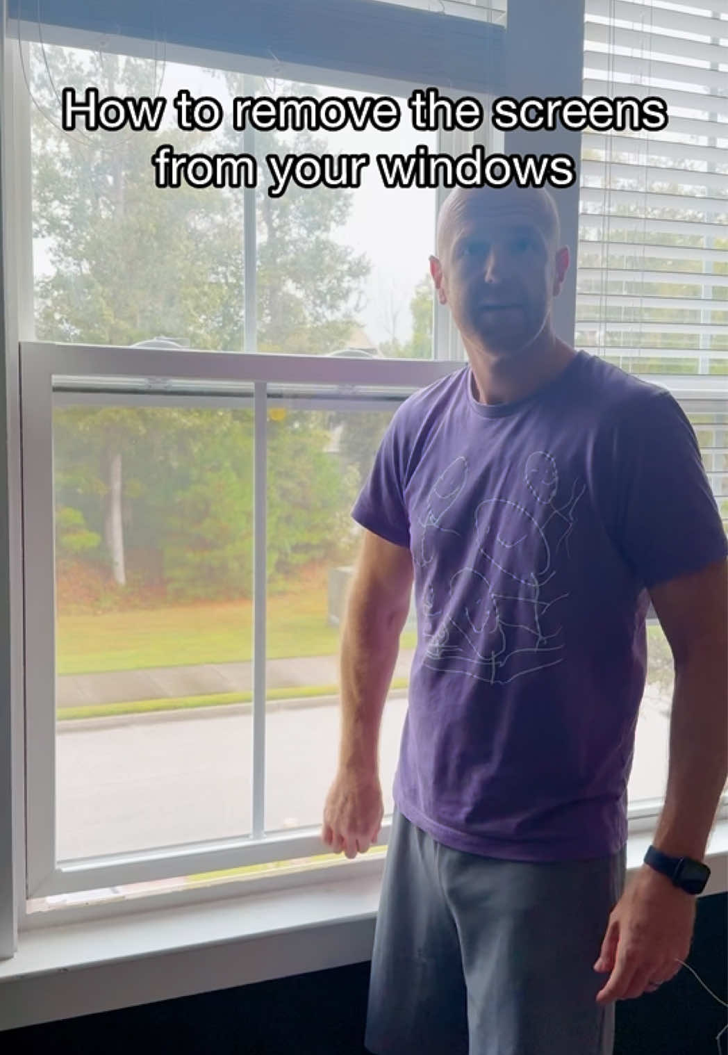 Ever want to remove your screens in your windows and can’t figure it out? I used to fight and wonder why I was messing up the frame trying to get them in and out. Then someone showed me the easy way to do it, so I’m showing you.  - #diyhome #diyhomeprojects #windows #windowscreens #homehacks 