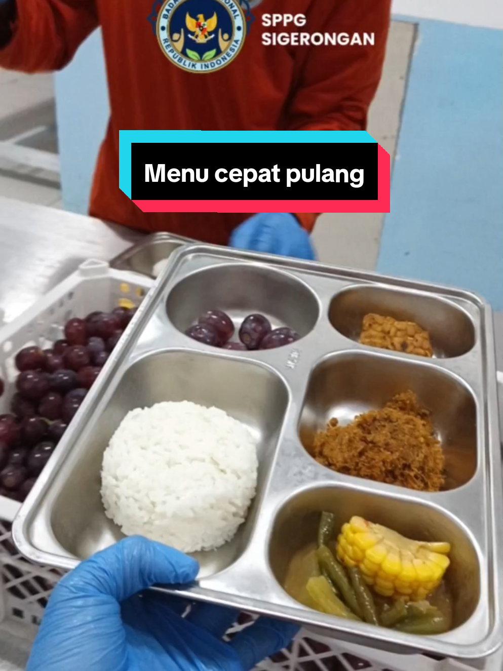 Menu ringan cepat pulang🤗 #sppgsigerongan #mbg #fyp #ntb #prabowo 
