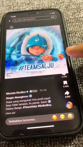 Sekilas info pp trend Boboiboy ice #TEAMSALJU #boboiboy #boboiboyice #ppboboiboy #lewataberanda