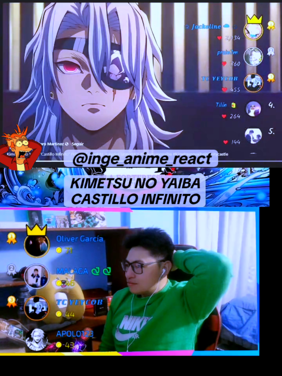 Respuesta a @jhonatansotog  ⚡😳 ¡NADIE ESPERABA ESTO! El Mini Patrón toma el mando y cambia el destino de los cazadores 🔥 #kimetsunoyaiba  #castilloinfinito   #anime   #otaku  #fyp #react  #demonslayer 