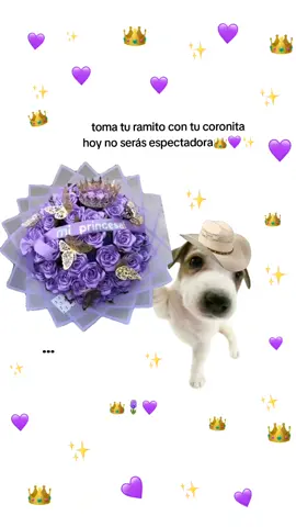 #14denoviembre #paratiiiiiiiiiiiiiiiiiiiiiiiiiiiiiii ramo de flores con tu coronita 🪻💜👑 #dedicarvideos♡ #tiktokponmeenparati #videoviral 