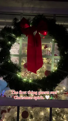 A little holiday cheer❤️ #amazonfinds #christmaswreath 