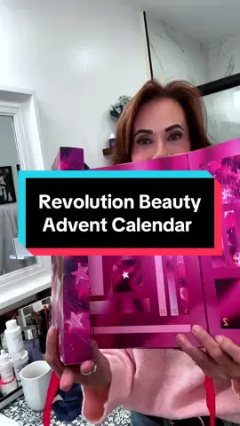 This makeup advent calendar by @Revolution Beauty is a phenomenal deal and filled with beautiful makeup 🤌🏻 #makeupadventcalendar #tastemakerslosangeles #ttssouthwest #holidaygifts #creatorsearchinsights 
