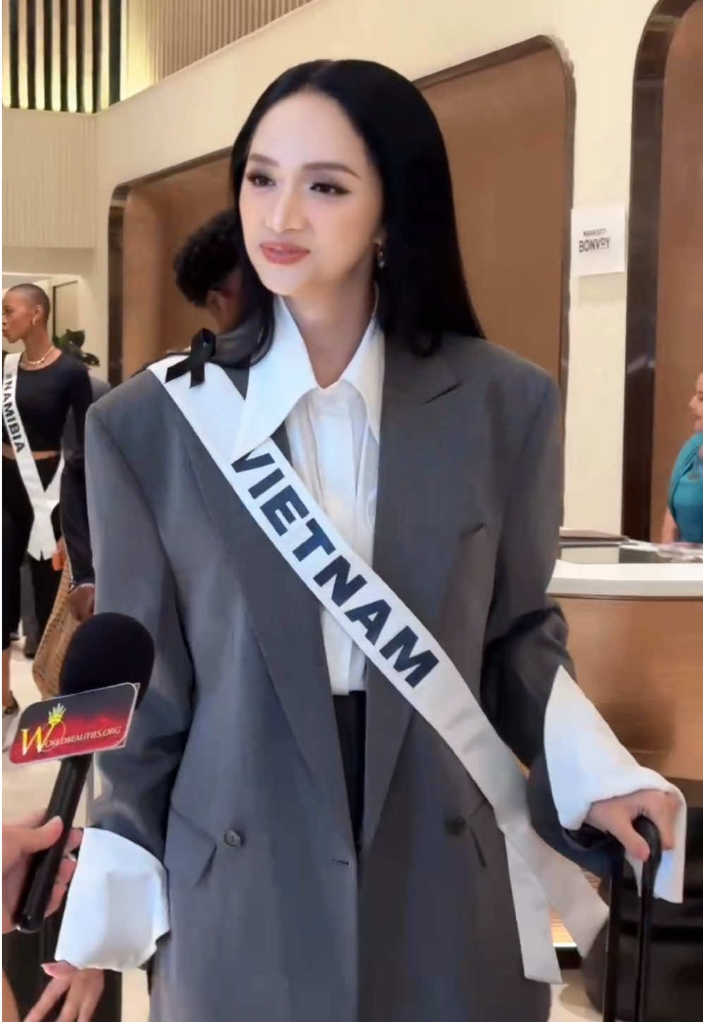 Sáng nay Giang đi tổng duyệt cho phần thi Swimsuit fashion show - Miss Universe 2025 sẽ diễn ra vào chiều nay ✨👙 Cả nhà hãy cùng theo dõi phần thi quan trọng này nha ❤️  #HuongGiang #The74thMissUniverse #MissUniverse #MissUniverseVietnam #MUVN2025 