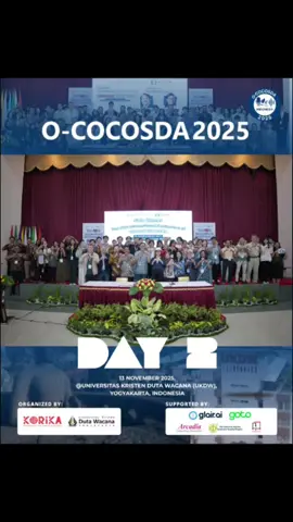 O-COCOSDA 2025 — Day 2 Recap! A fun and inspiring second day! From engaging talks to lively discussions, today was all about sharing ideas, learning from each other, and connecting with amazing people in the OCOCOSDA2025 community. #OCOCOSDA2025