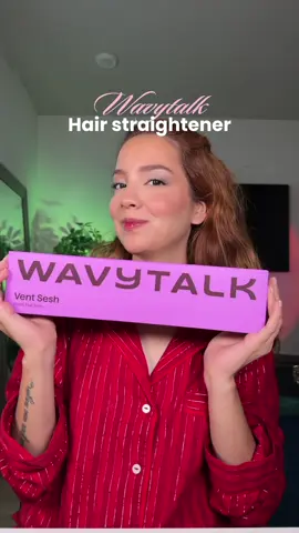 Probando la plancha de Wavytalk… y wow, no esperaba este resultado 🤯 @wavytalkofficial #wavytalk #hair #copperhair #straighthair #plancha 