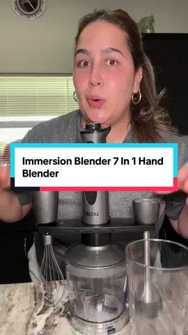 Immersion Blender 7 In 1 Hand Blender #tiktokshopblackfriday #tiktokshopcybermonday #TikTokShopCreatorPicks #spotlightfinds #blackfridaydeals 
