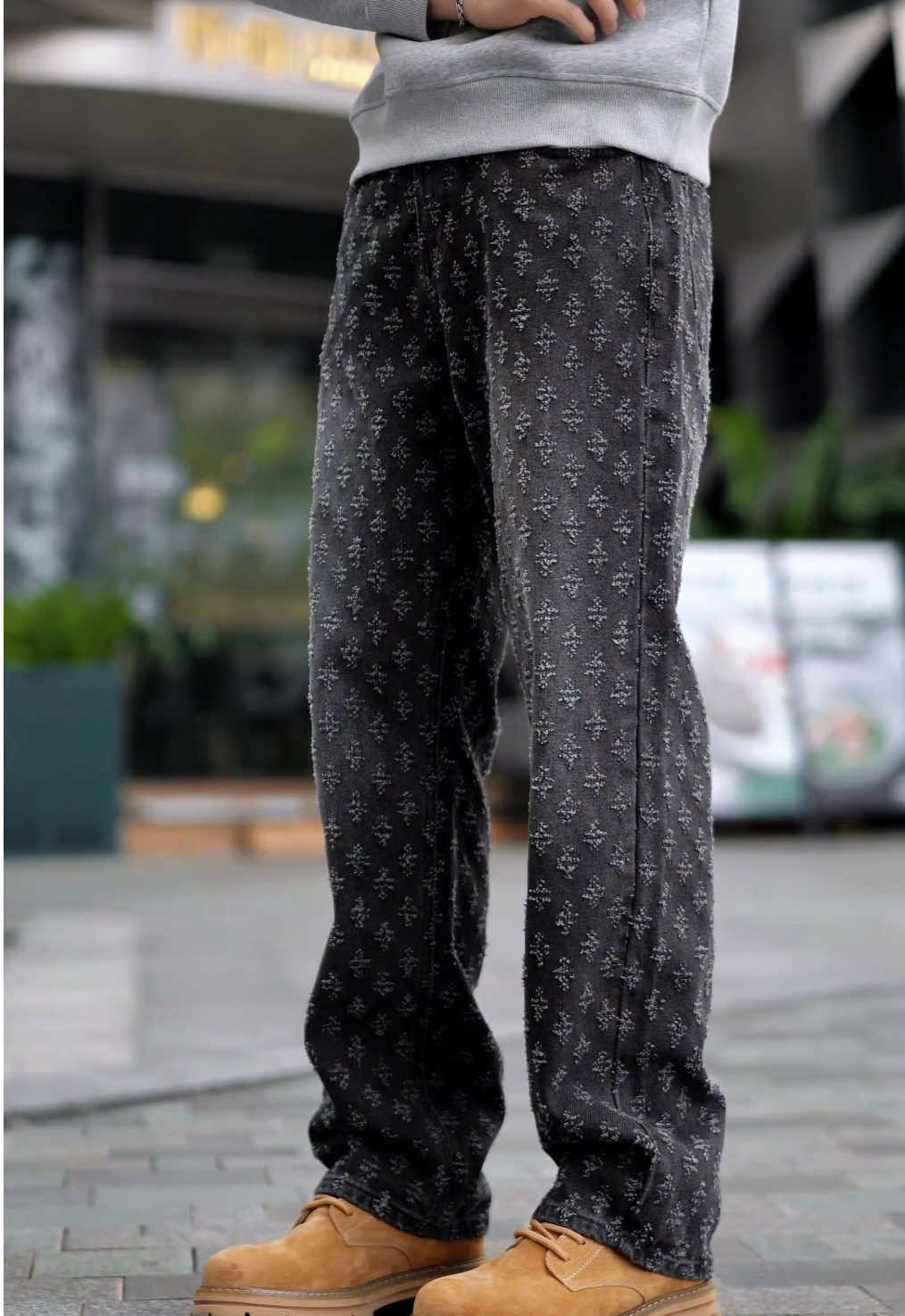 Quần Jean Dài Nam ống Xuông Rộng #quanjean #quanjeannam #quanongrong #thoitrangnam #xuhuongtiktok 