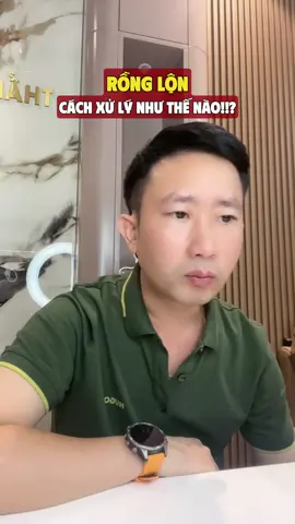 Rồng lộn cách xử lý như thế nào? #bacsytuanduong #thammytuanduong #xuhuong 