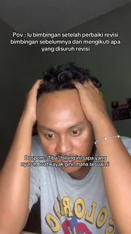 Gimana ya bilang nya kalau ini saran dari bapak ni #skripsi #mahsiswaakhir #muyen #xcyzba #fyp 