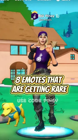 Do you have any of these “rare” emotes?  #fortnite #copepiney #epicpartner #emotes #fortniteitemshop 