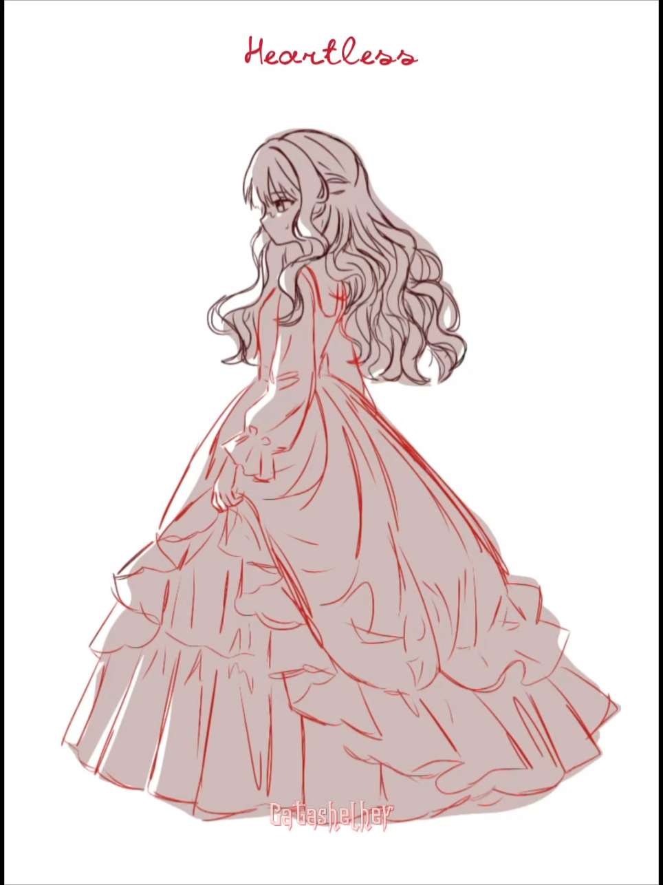 This trend reminded me so much of Catherine and Jest, I needed to do it with them. Princess x Jester ♥️  #heartless #goldenbrown #trend #foryou #fyp 