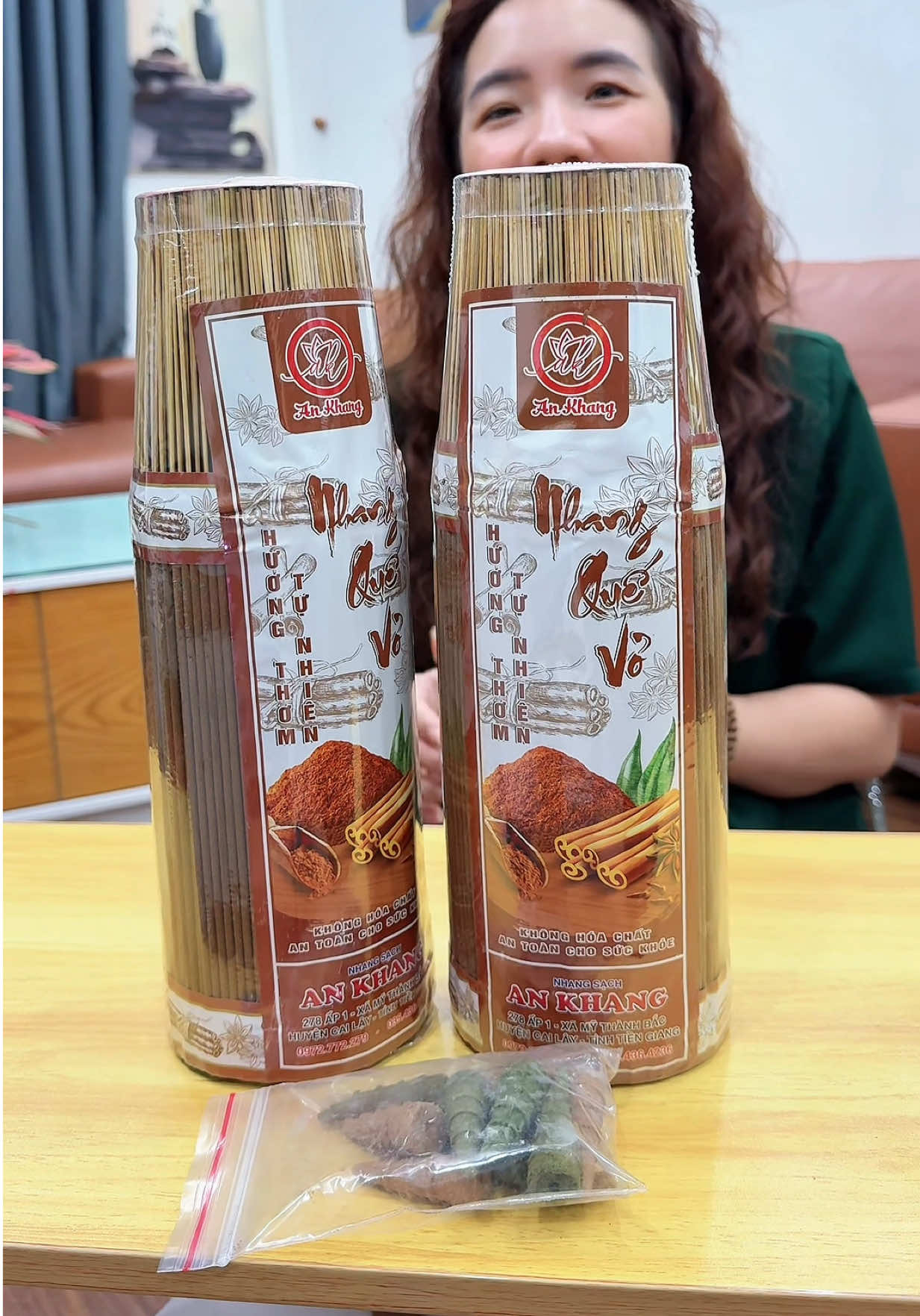 Nhang Quế Vỏ Sạch,Combo 2 Bó 2kg Nhang sạch An Khang #xuhuong #nhangquesach #huyenhomhinh365 