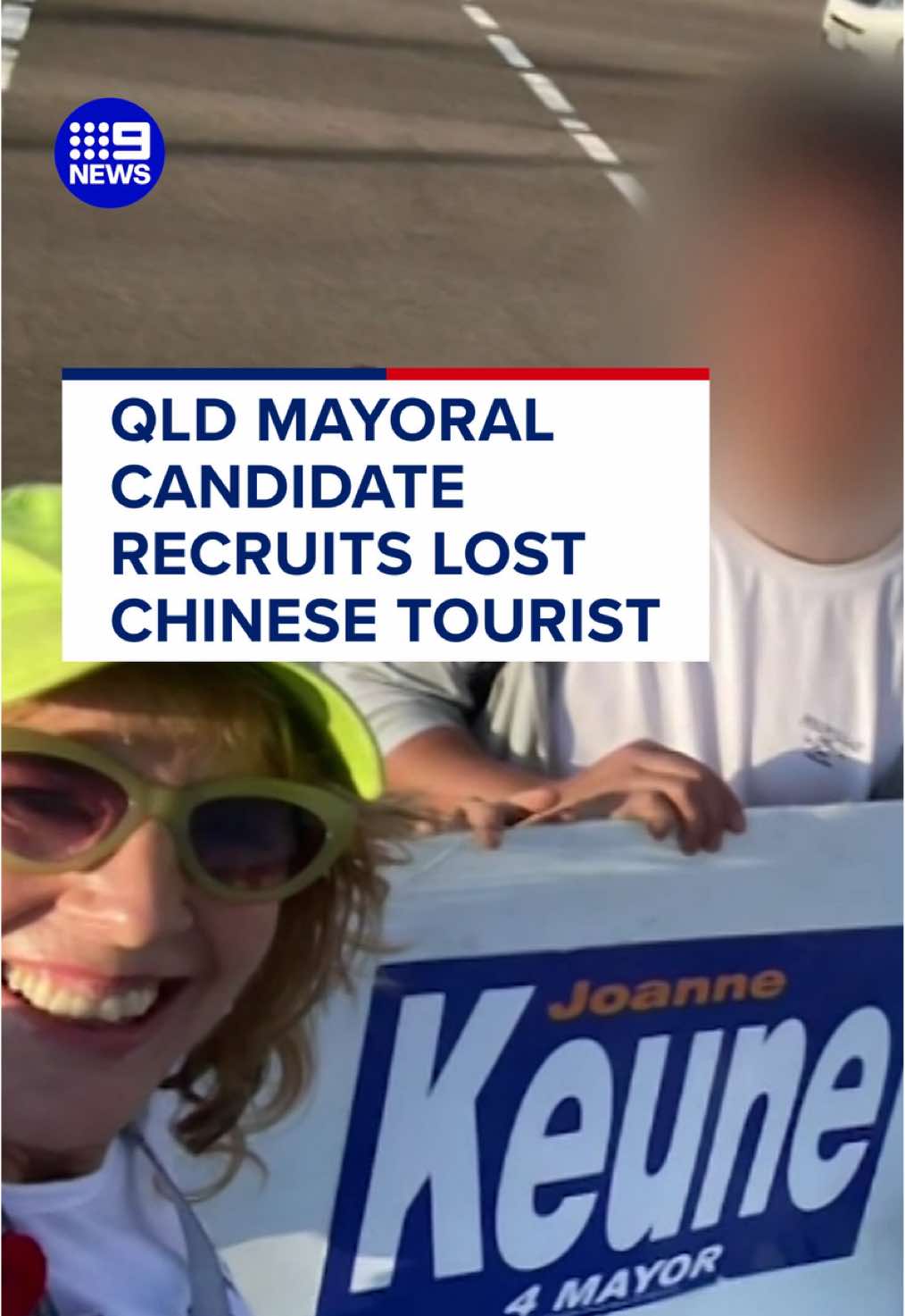 Some angry voters are calling the move 'exploitative'. #9News #Townsville #JoanneKeune #MayoralCandidate #ChineseTourist