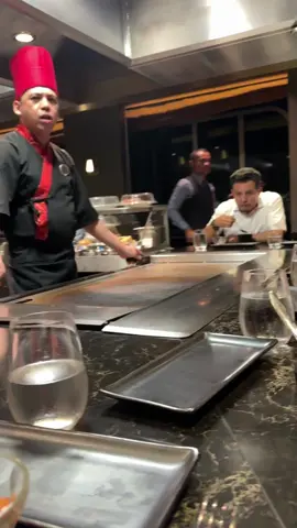 Tepanyaki on @Norwegian Cruise Line is UNMATCHED!! I have never laughed so hard!!! #NCLPartner #CruiseNorwegian #NCLMembersCruise 