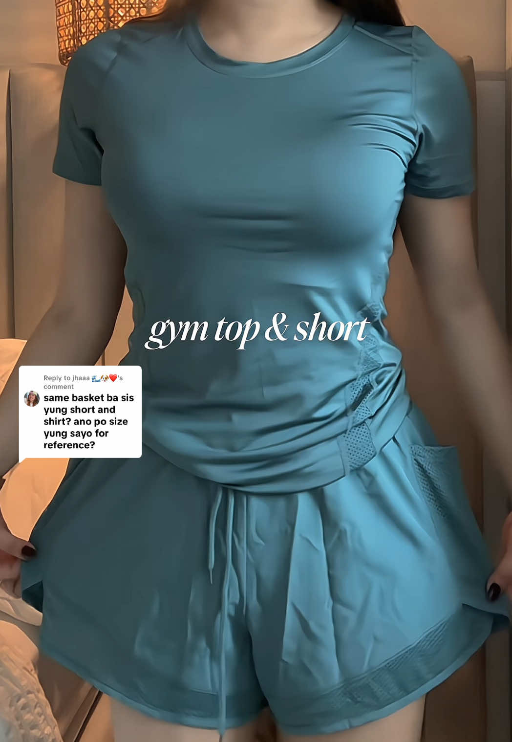 Replying to @jhaaa 🌊🐶❤️ yes sis same lang dito ko nabili ☺️ #runningshorts #joggingoutfit #gymoutfit #fyp 