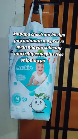 Diaper na absorbent at maganda ang quality affordable na din sa presyo check out nyo na habang may stock pa#diaper50pcsfreeshipping #diaper for babies #diaperfreeshipping #momshack 