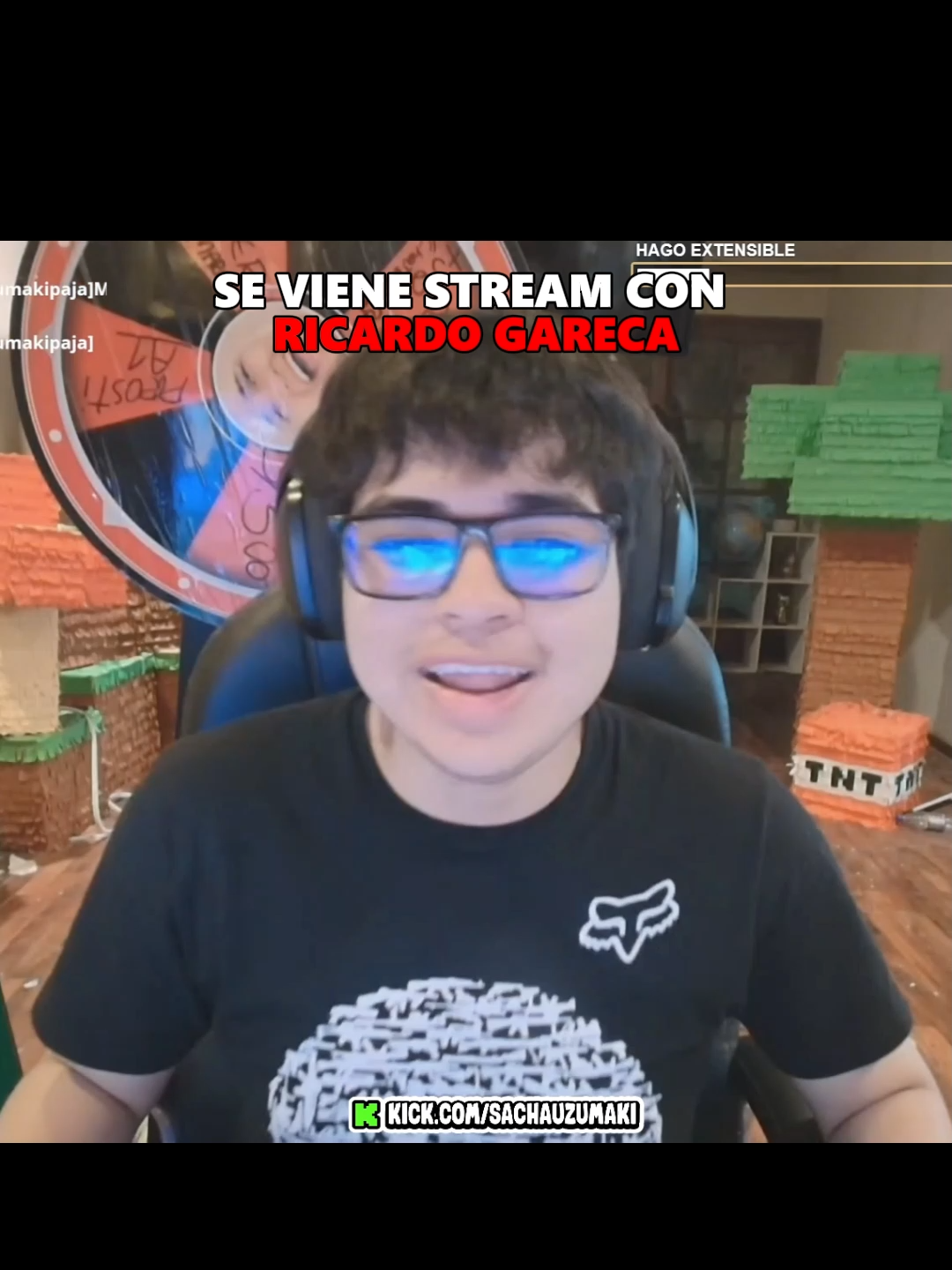 SE VIENE STREAM CON GARECA👏#sachauzumaki#sachauzumakiclips#especial#chow#streaming#tiktokfyp#amigos#live#viral#directo#fyp#clips#humor#perú🇵🇪#guapo#play#show#kick#kickperú💚