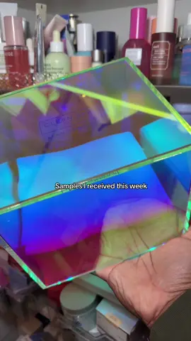 When I tell you I wanted this prism box sooo bad. Videos coming soon 🩵 #tiktokshop #samples 