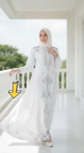 BV - Gamis Rohwa Silk/Gamis Silk simpel  #GamisSilk #KemewahanSederhana #GamisPutihElegan #CleanAesthetic #FashionMuslimah