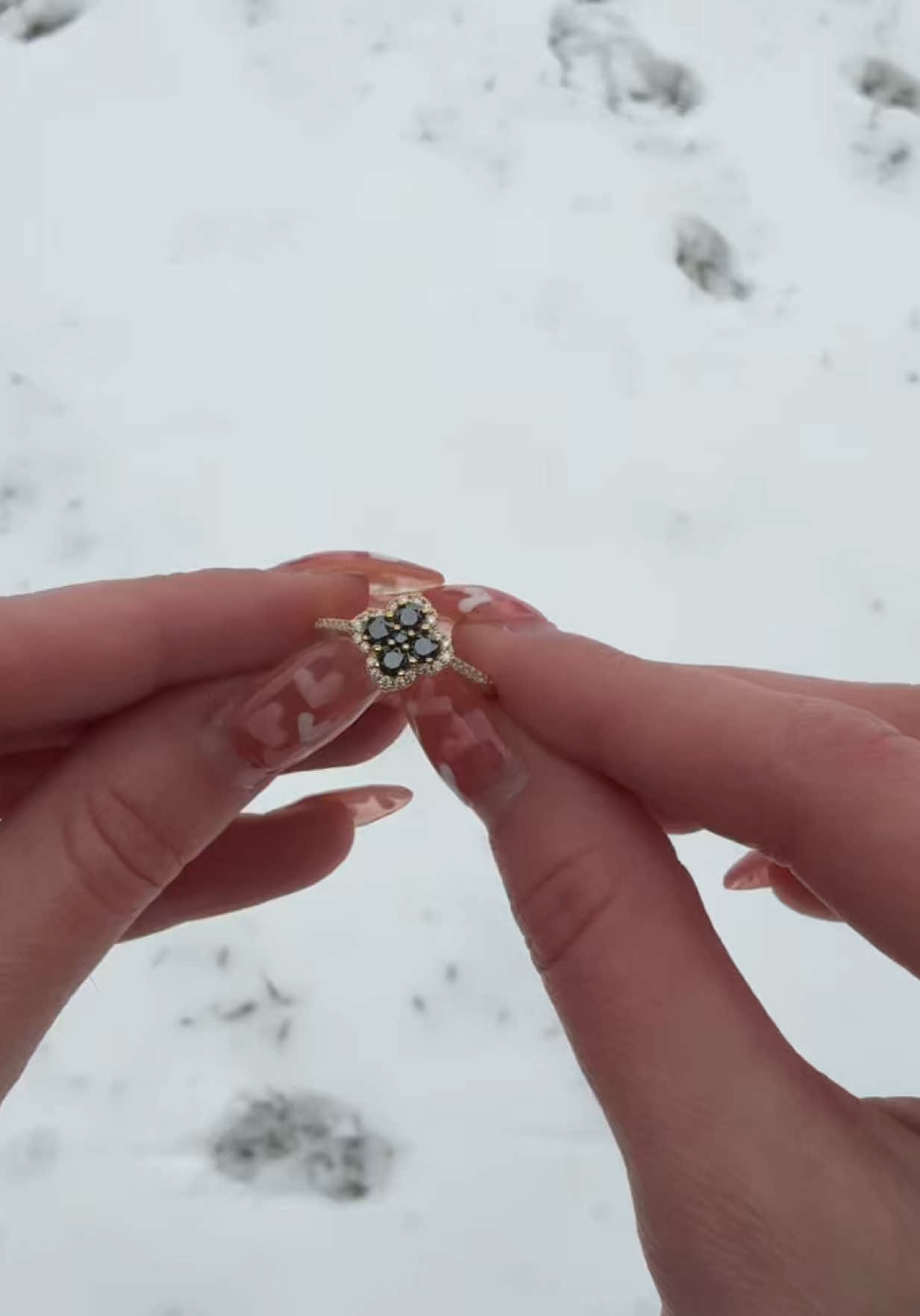 The cutest ring I’ve ever found on TikTok shop! From atta gems #tiktokshopblackfriday #tiktokshopcybermonday  #fashiondeals #jewelry #rings 