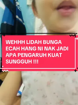 Dia datang dengan lidah bunga guys ! #trending #fyp 