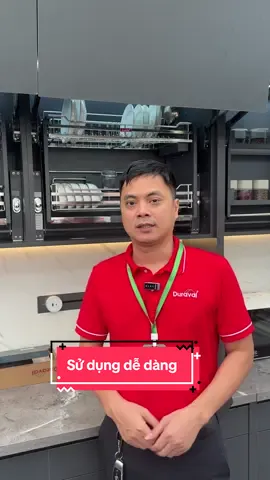 Giá bát nâng hạ, trải nghiệm khách hàng#duraval #phukienbepthongminh 