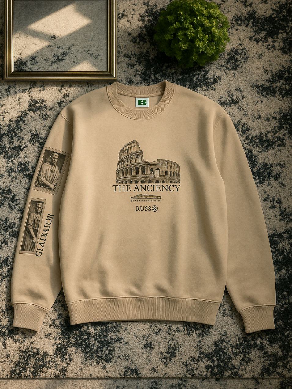 Asli sih, sepanjang hari gua cuma rebahan, bingung mau pake baju apa. Tiap buka lemari, isinya kok gitu-gitu aja ya? Kayak gak ada vibe yang stand out gitu. Padahal pengen banget kan, sekali-sekali pake outfit yang keren tapi tetep nyaman banget buat nongkrong sore, atau bahkan pas lagi nge-date santai.  Pernah gak sih ngerasain dilema ini? Akhirnya, iseng-iseng scroll dan nemu crewneck ini. Sumpah, bahannya fluffy, dalemnya lembut banget! Desainnya itu loh, old school tapi aesthetic modern, ada ilustras sama gambar yang detail banget di lengan. Gak norak, malah jadi kayak statement tersendiri. Jadi berasa punya piece yang bercerita, bukan cuma kain doang.  Gak perlu pusing mix and match lagi, pake celana jeans udah langsung auto-upgrade penampilan. Cuma mau kasih tau, ini bakalan jadi andalan buat daily kalian. #kaos #kaoslenganpanjang #kaoscrewneck #kaoskeren #kaoskekinian 