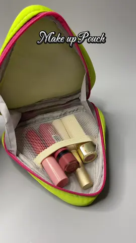 aesthetic make up pouch #makeuporganizer #makeuppouch #pouchmakeup #travelpouch #cosmeticstorage 
