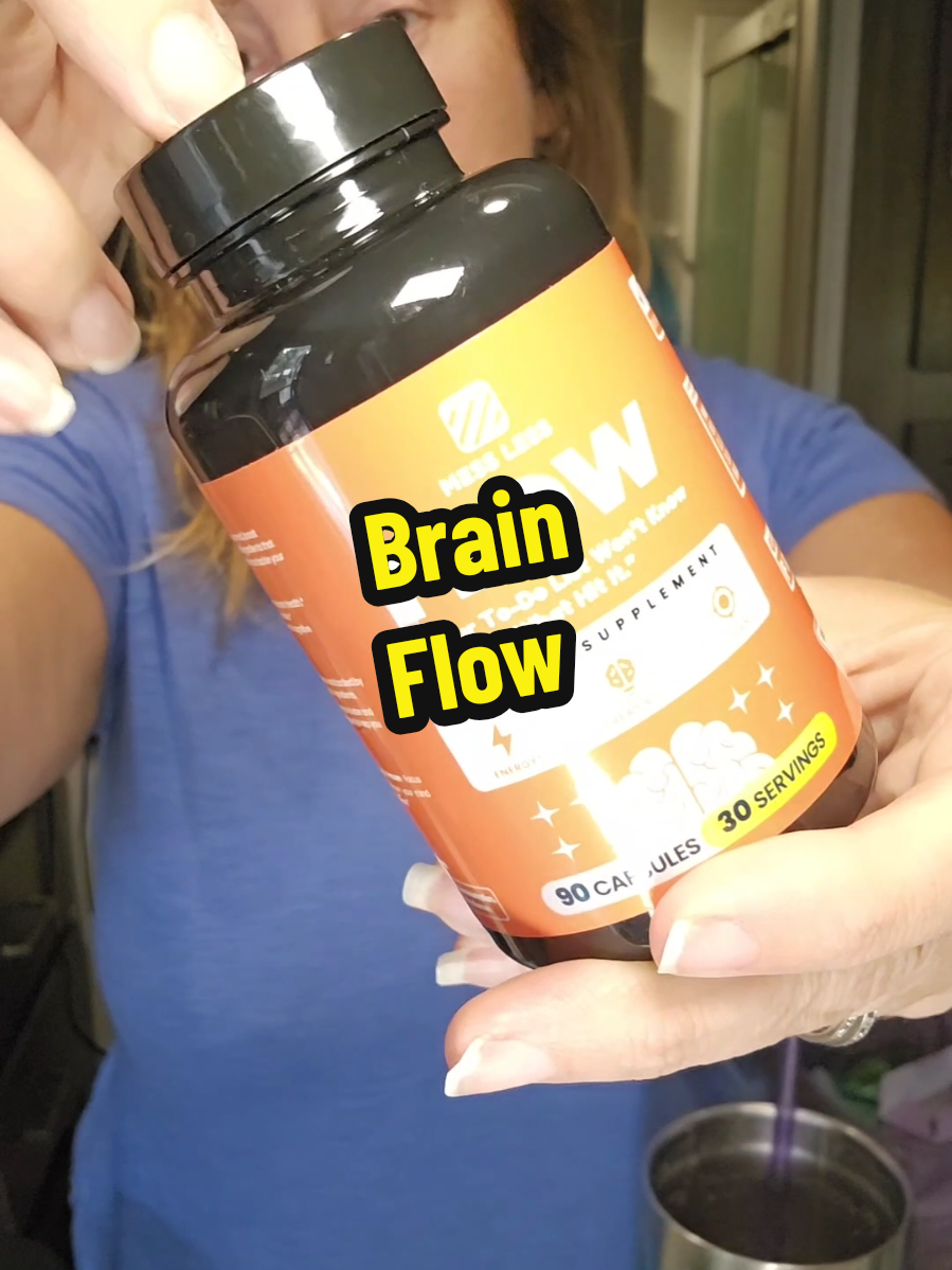 If your brain has been feeling a *little… everywhere*, SAME 😂   These MESS LESS Flow Brain nootropics are giving me clean focus, mental clarity, and that locked-in “get stuff done” energy without the jitters.   Perfect for busy days, content days, mom-life days, RV-life days… honestly ANY day.   Your brain will thank you later 🤍🧠   #tiktokshopblackfriday #tiktokshopcybermonday #tiktokshopcreatorpicks #nootropicsupplements  #brainboostdaily