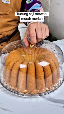 Tudung saji murah meriah mewah #tudungsaji #nampan #tempatbolu #tudungsajicantik #nampancantik 