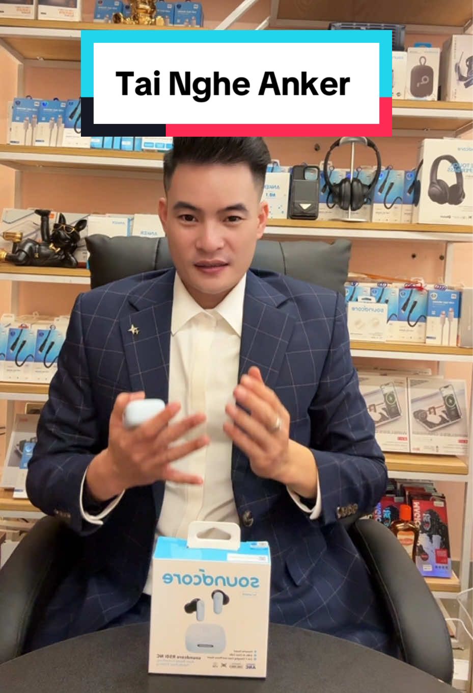Tai Nghe Anker Chính Hãng #thaydop #soundcore #tainghephiendich #r50inc 
