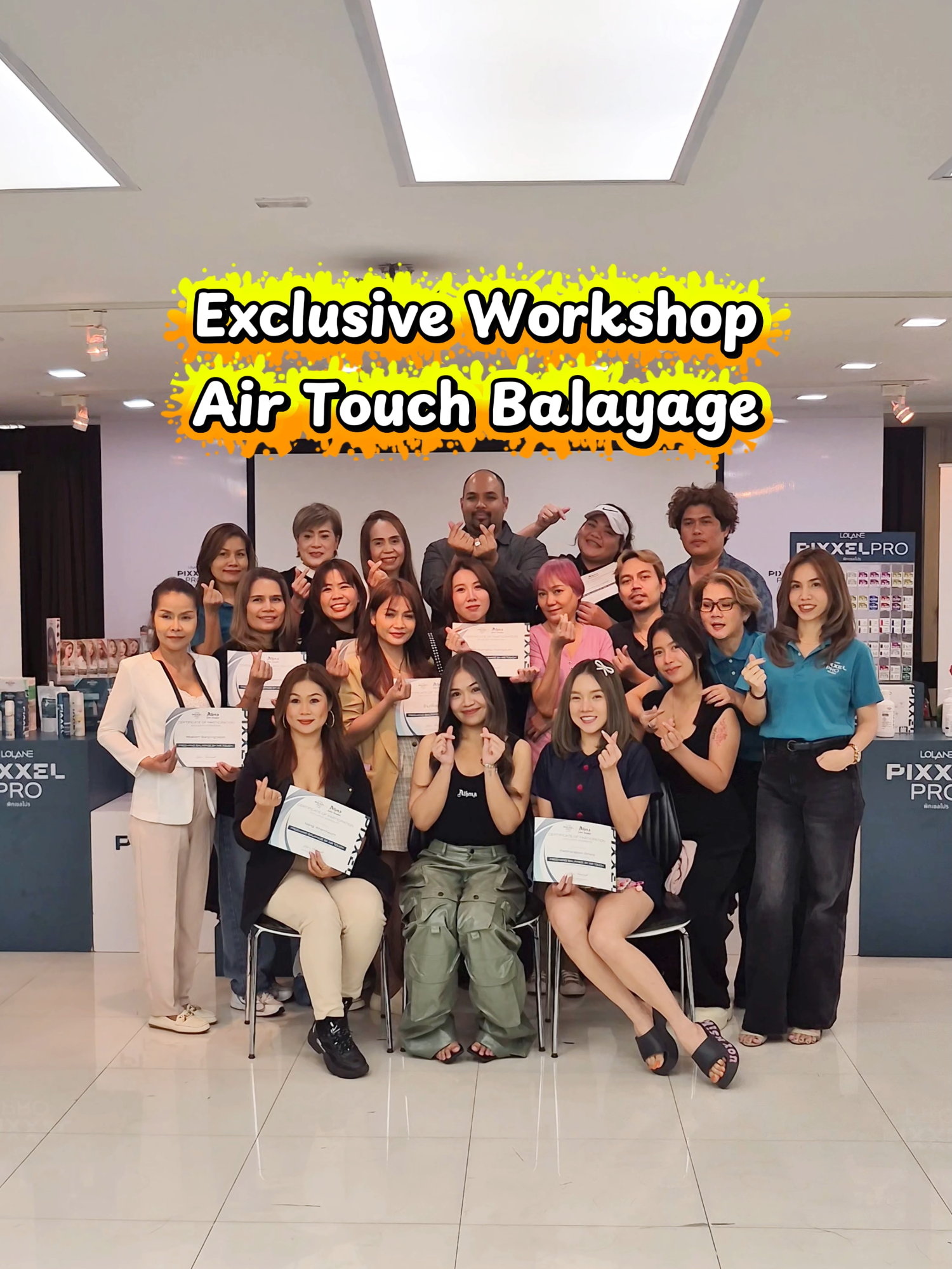 Exclusive Workshop Air Touch Balayage 👏 #divahomme #divahommesalon #haircolor #lolanepixxel #balayage