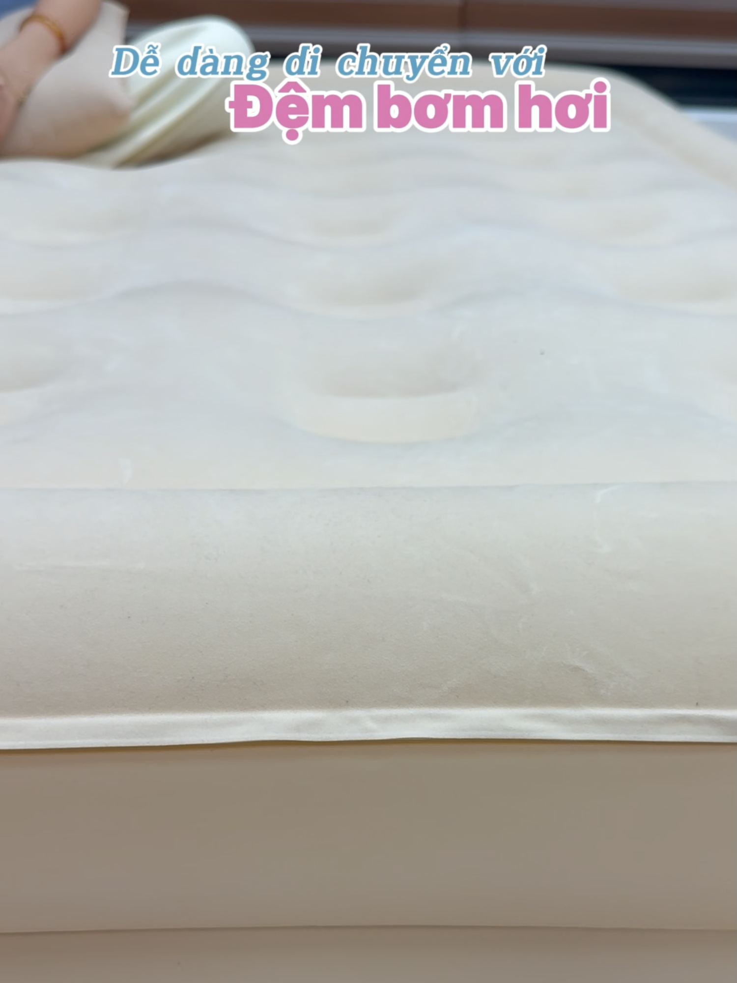 Picnic tiện ích hơn khi có chiếc đệm bơm hơi #yentranreview55555 #yentranreview #dembomhoi #dembomhoigapgon #dembomhoitudong #viral