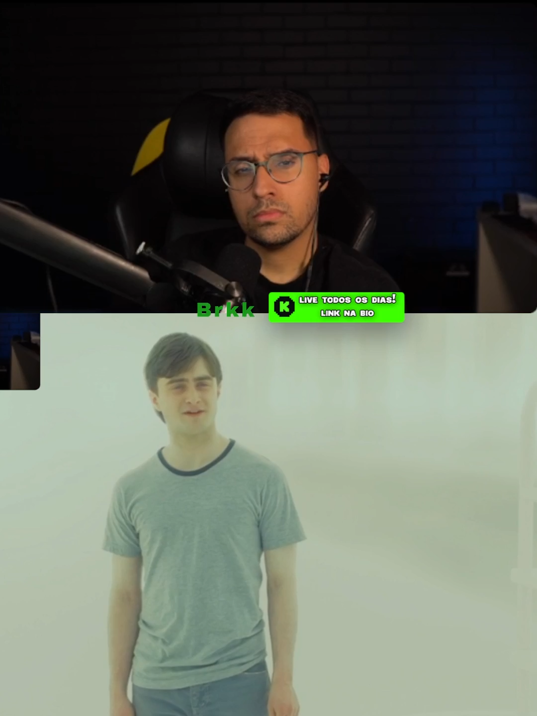 brkk reagindo a harry potter#brkk #harrypotter #filme