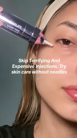 No more injections for me, just Retinol and NAD+ 💉✨ @numbuzin  #wrinkles #retinoleyecream #nadeyecream #nad #numbuzin 