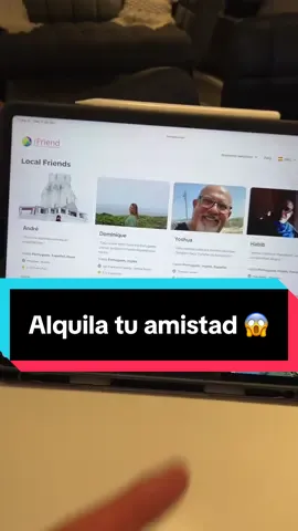 Gana dinero extra alquilando tu amistad 😱 Con estas 3 aplicaciones lo puedes hacer 🔥 . #ifriend #rentalocalfriend #rentacyberfriend #ingresos 