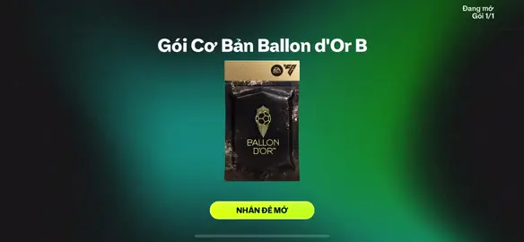 Mở pack FC MOBILE VN Con hàng kaka ngon nhất hiện tại#fcmobile 