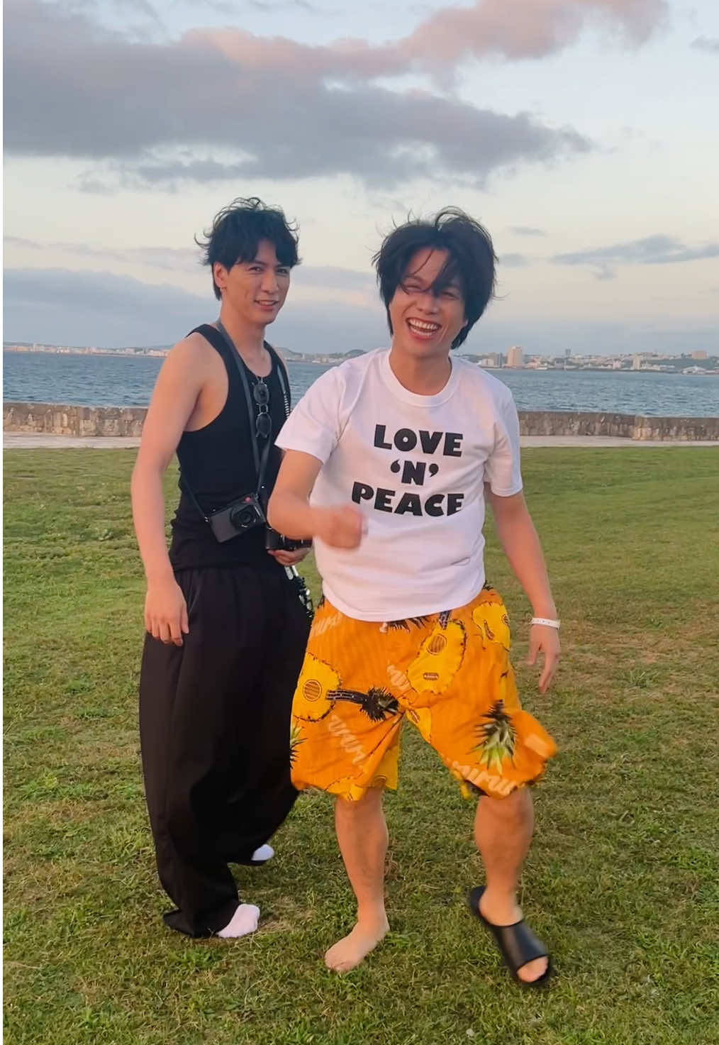 しげと流星の小競り合い🤼‍♂️ in沖縄 #モンパチフェス #WWW25 #WESTꓸ #重岡大毅 #藤井流星