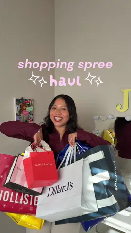 Where would you go on a shopping spree? 🤭 @JD Sports @American Eagle @Victoria’s Secret @dillard’s department @James Avery Artisan Jewelry @Aeropostale @holister co. #shopping #shoppinghaul #ShoppingSpree #shoppingfun 