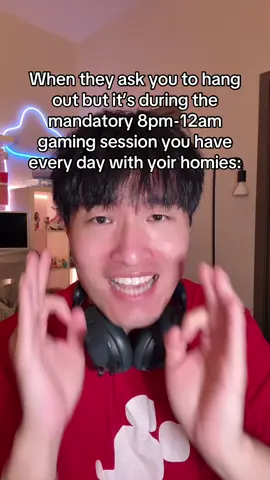 I’m just unavailable every evening 🤷 #gamersbelike #gamingmemes #gaming 