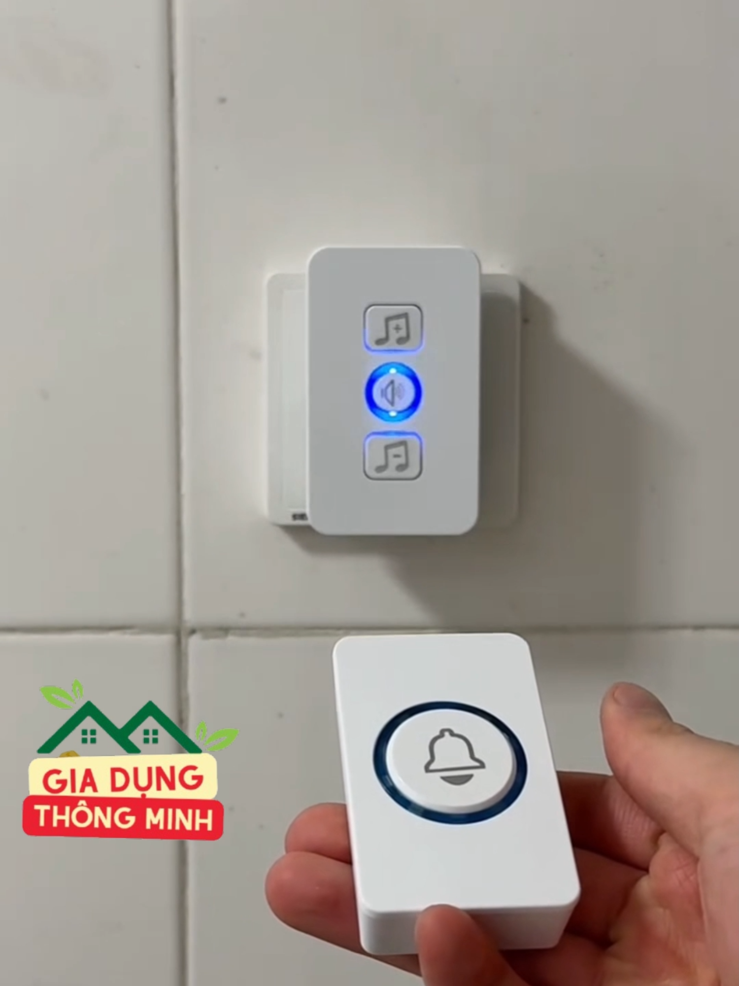 Chuông cửa điện tử #trending #giadungtienich #giadung