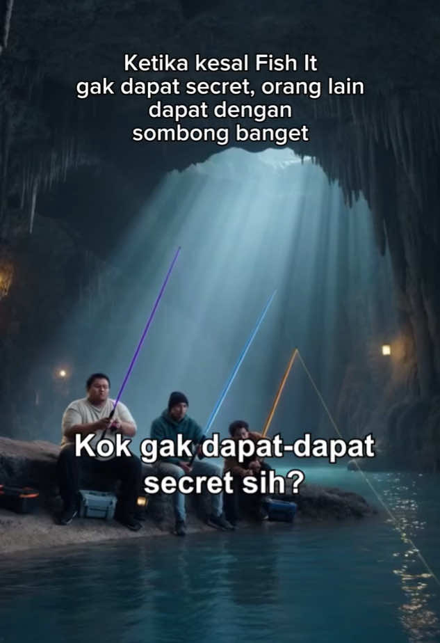 Ada yang udah dapat ikan secret Fish It Roblox?