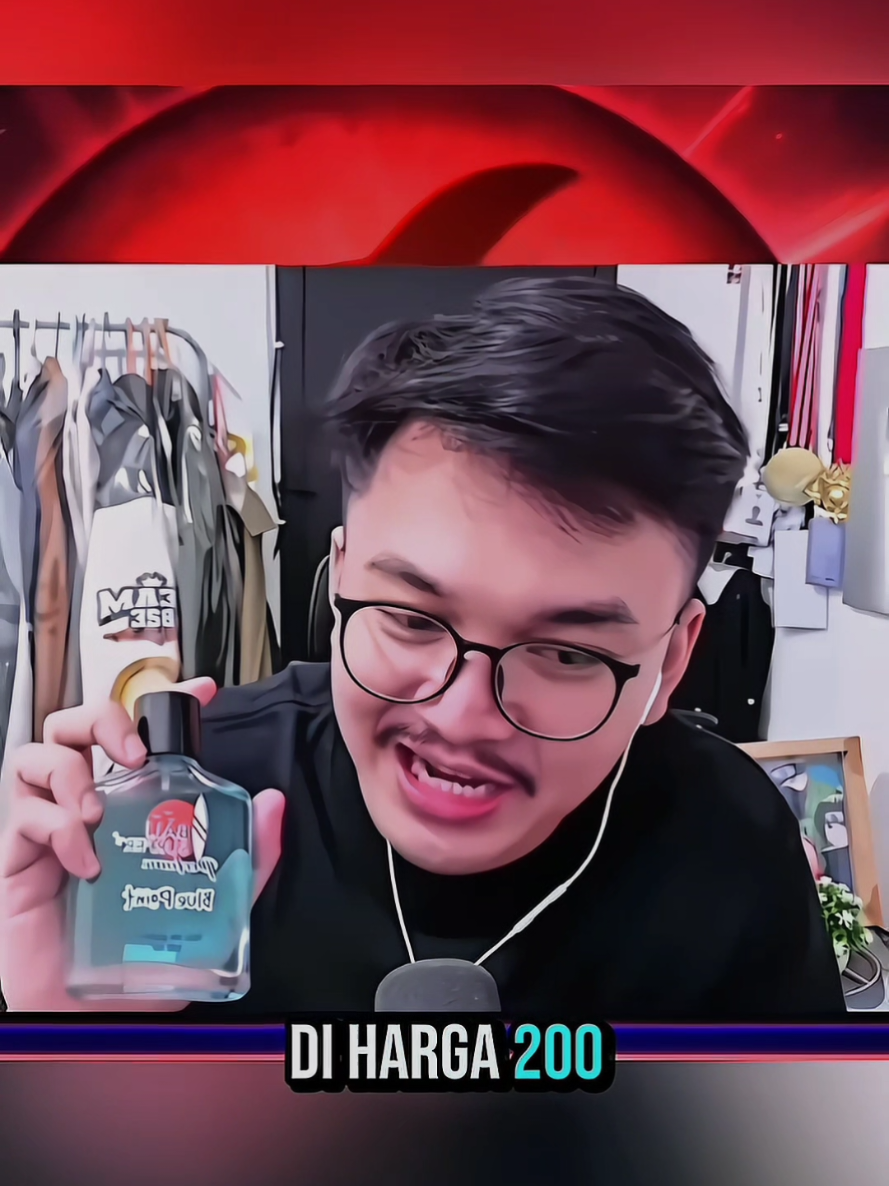 “Tipe  parfum yang wangi yang ninggalin jejak… lewat sebentar, baunya nempel lama