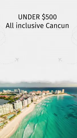 Comment Cancun before it’s too late! Limited spots available for your next vacation! #skiplaggedpartner #skiplagged #cancun #allinclusive #traveldeals 